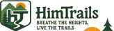 HimTrails logo with tagline Breathe the Heights, Live the Trails – Himachal and Leh travel company