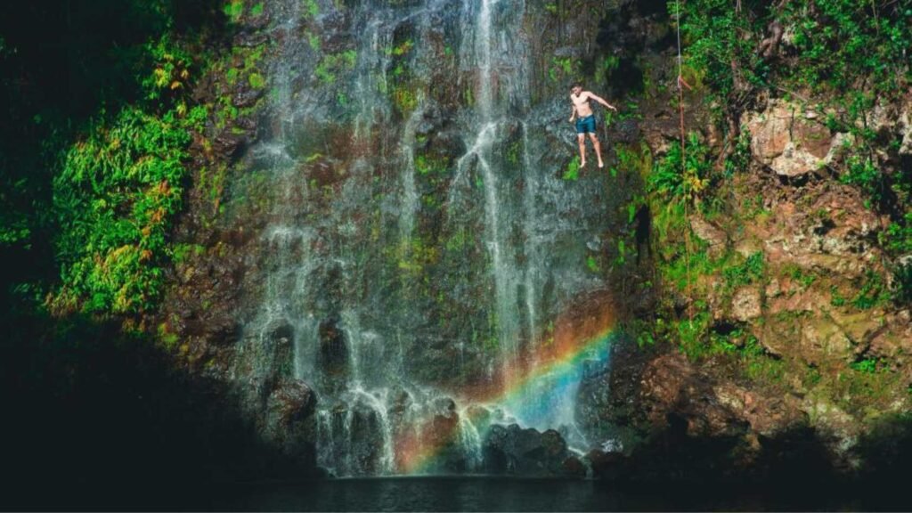 Waterfall Rappelling