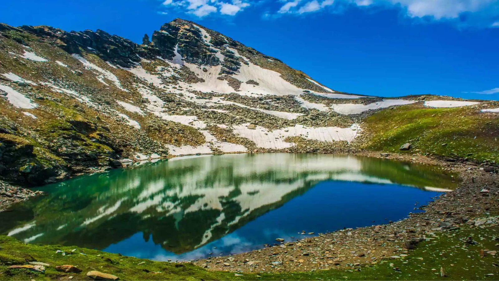 Bhrigu Lake Trek near Manali, one of the most beautiful alpine lakes in Himachal