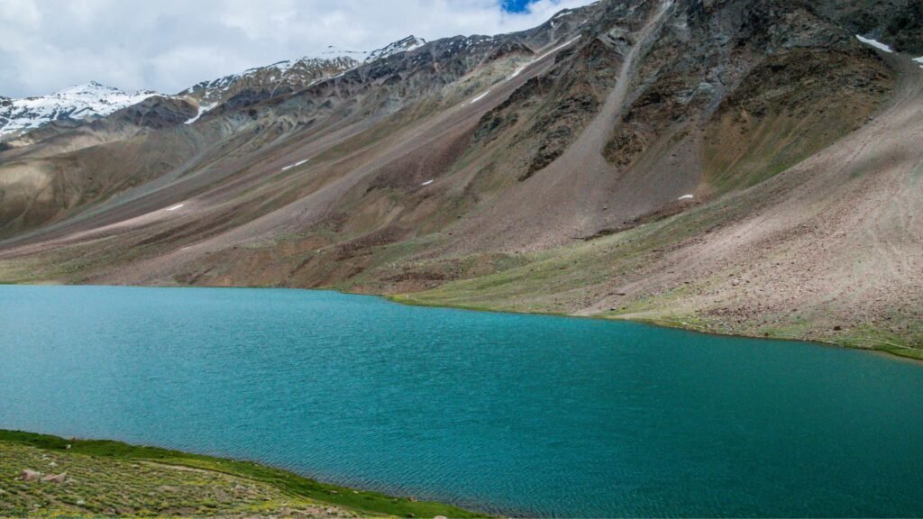 Chandratal in Himachal Pradesh, one of the most scenic high-altitude lakes in India