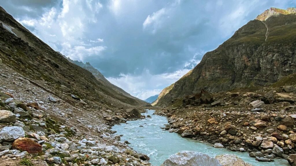 Hampta Pass Trek showcasing dramatic changes in Himalayan landscapes