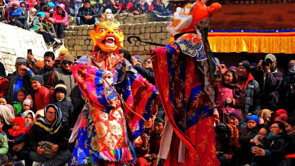 Visitors at Ladarcha Festival Spiti witness a rare blend of Himalayan trade history, folk art and community celebration in Kaza