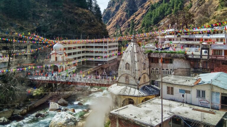 Lord Shiva Temple at Manikaran near Kasol Himachal Pradesh