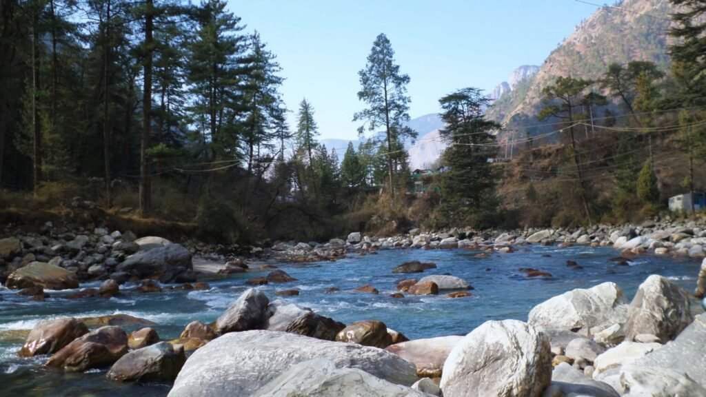 Sit by the Parvati River