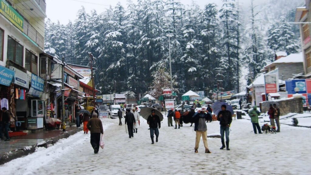 Manali and the Atal Tunnel Side for Higher Terrain