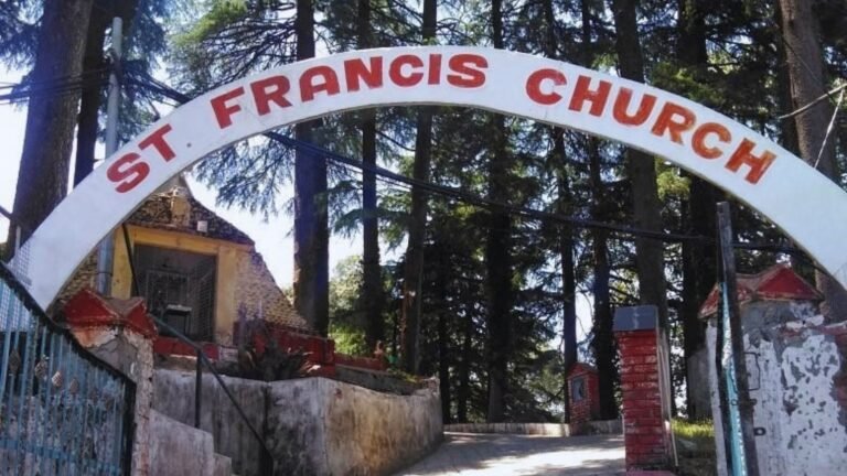 St. Francis Church Entry Gate at Dalhousie, Chamba