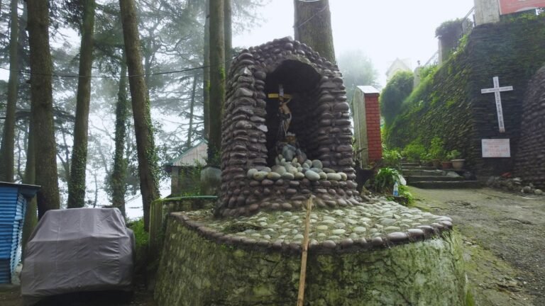 Subhas Chowk at St. Francis Church, Dalhousie, Chamba